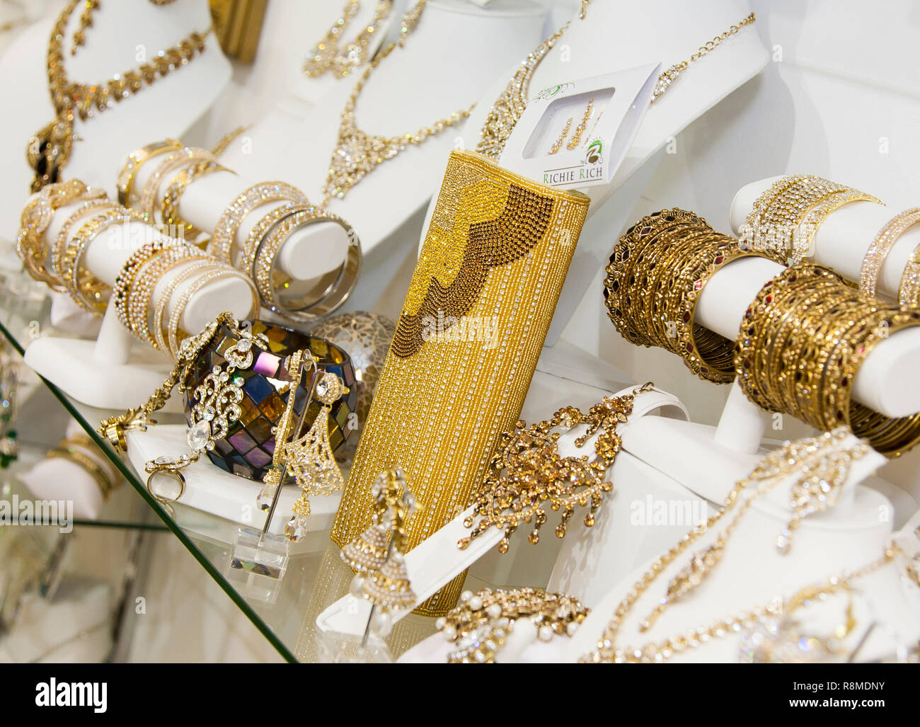 Indien Designer sac à main d'embrayage Banque D'Images