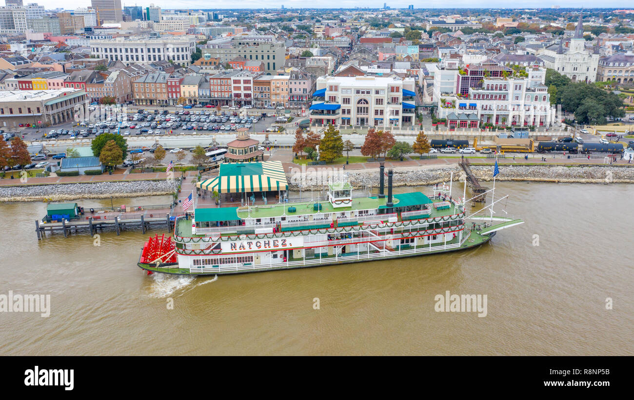 Steamboat Natchez, New Orleans, LA, USA Banque D'Images