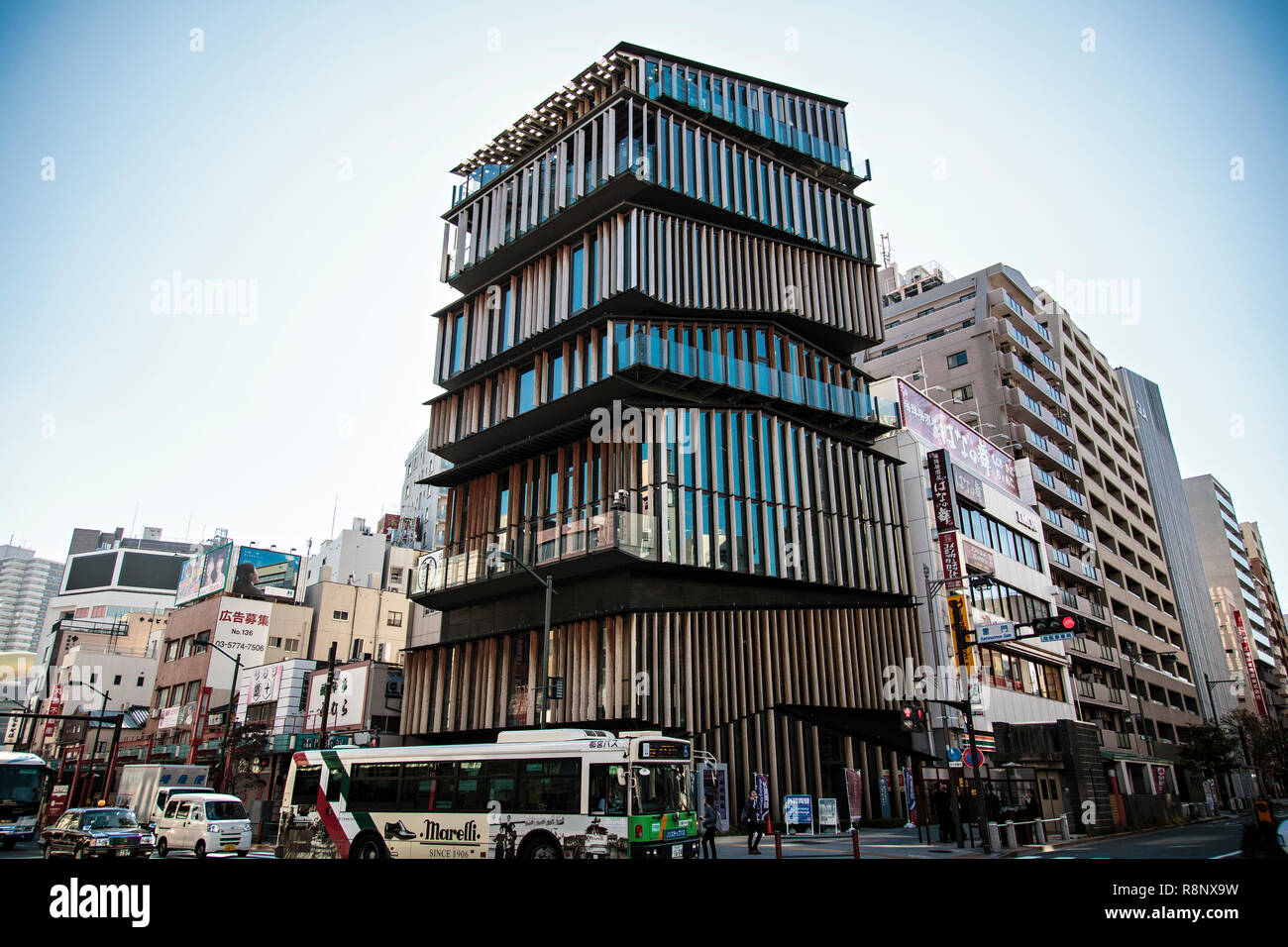 Le Centre d'information touristique de la culture d'Asakusa à Tokyo Banque D'Images