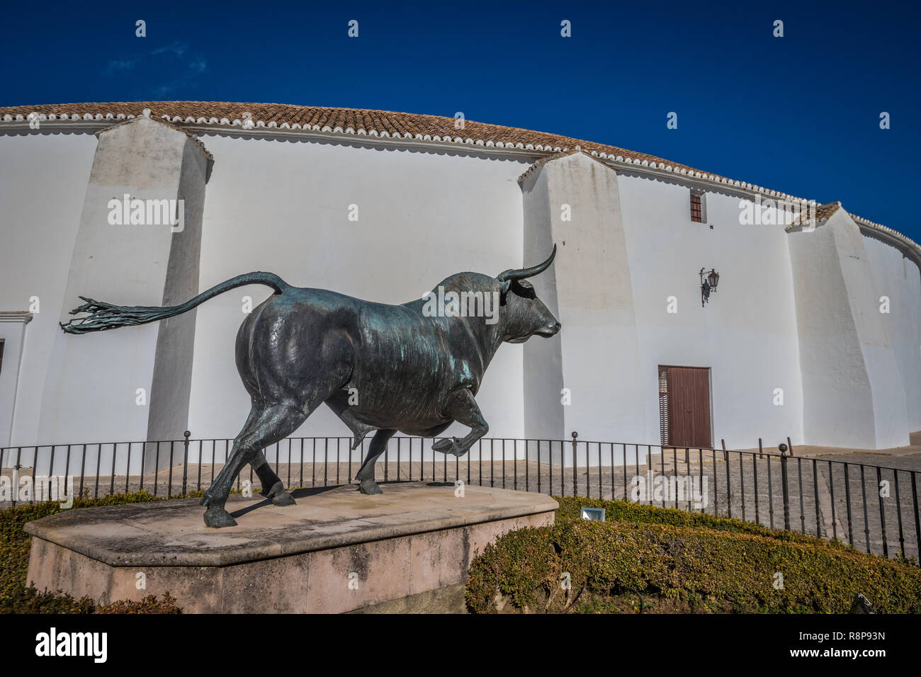 L'arène de tauromachie dans Ronda Espagne Banque D'Images