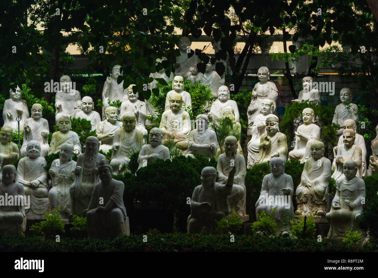 Temple bouddhiste de Taiwan Banque D'Images