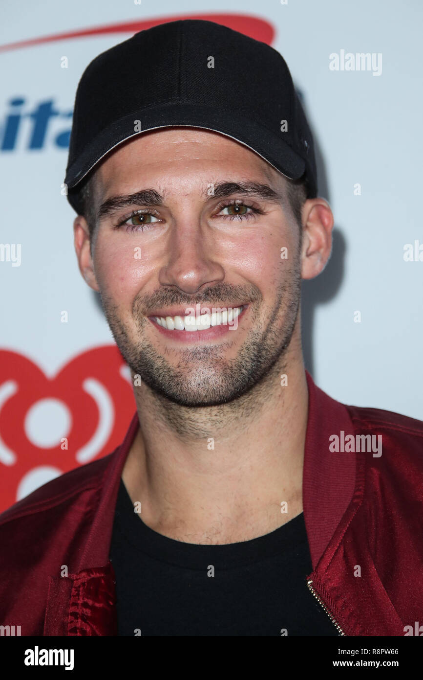 LAS VEGAS, NV, USA - 22 SEPTEMBRE : James Maslow dans la salle de presse au cours de la 2017 iHeartRadio Music Festival - Jour 1 tenue à la T-Mobile Arena le 22 septembre 2017 à Las Vegas, Nevada, United States. (Photo par Xavier Collin/Image Press Office) Banque D'Images