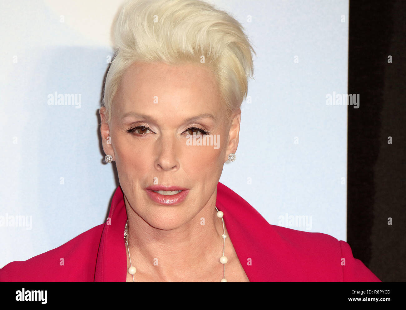 Nov 28, 2018 - Brigitte Nielsen assistant à Creed II Première européenne, BFI IMAX à Londres, Royaume-Uni Banque D'Images