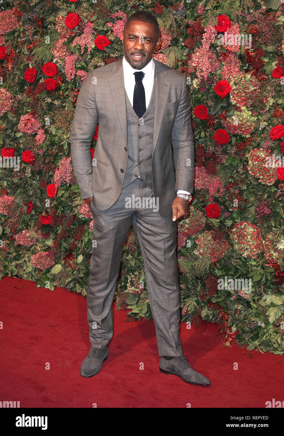 18 Nov 2018 - Idris Elba participant à la 64ème Evening Standard Theatre Awards, Theatre Royal Drury Lane à Londres, Royaume-Uni Banque D'Images