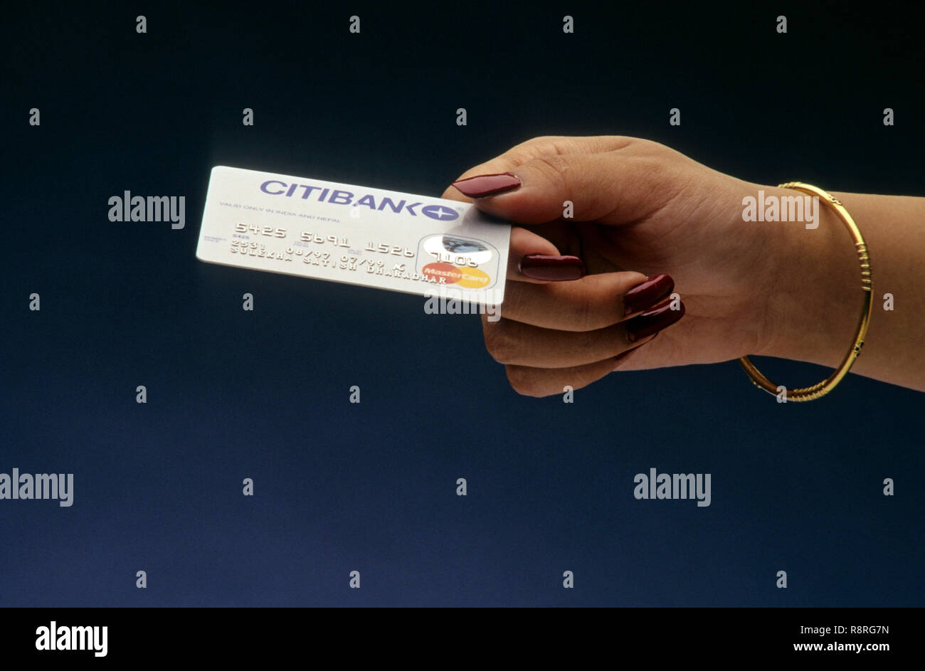 Carte de crédit Banque D'Images