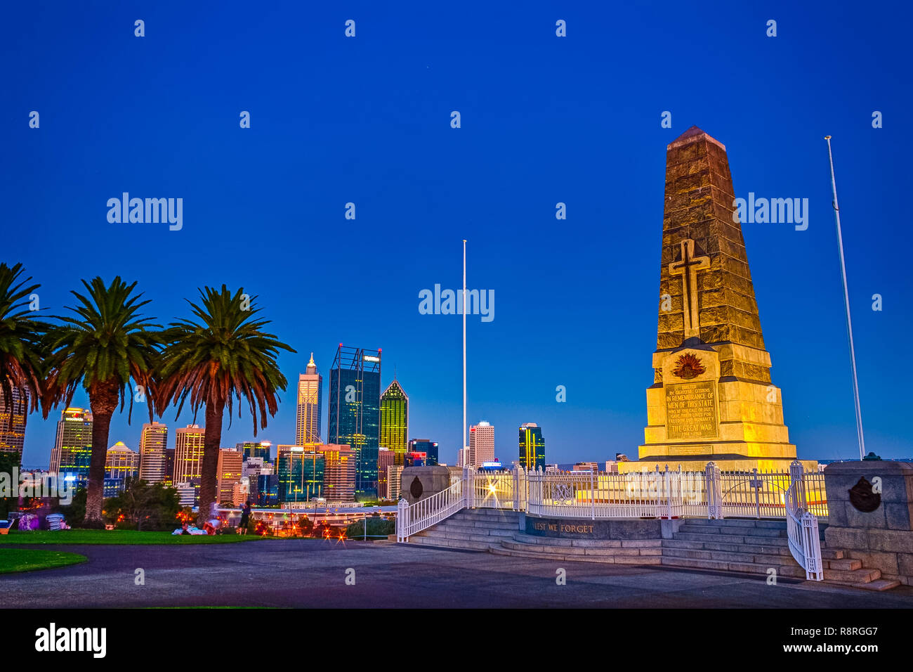 Kings Park War Memorial, Perth, Australie occidentale Banque D'Images