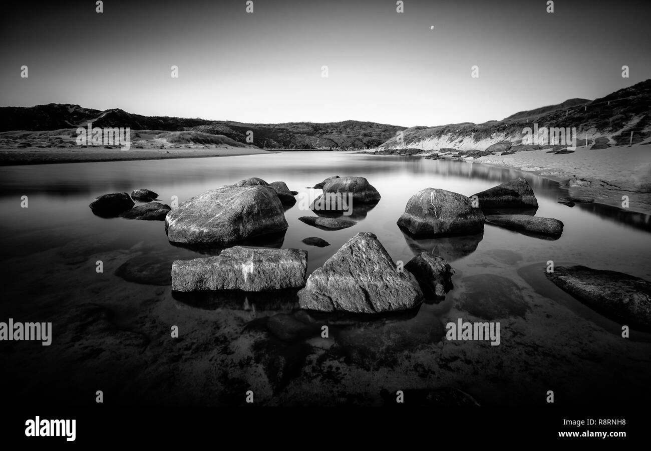 Rivermouth Prevelly Banque D'Images