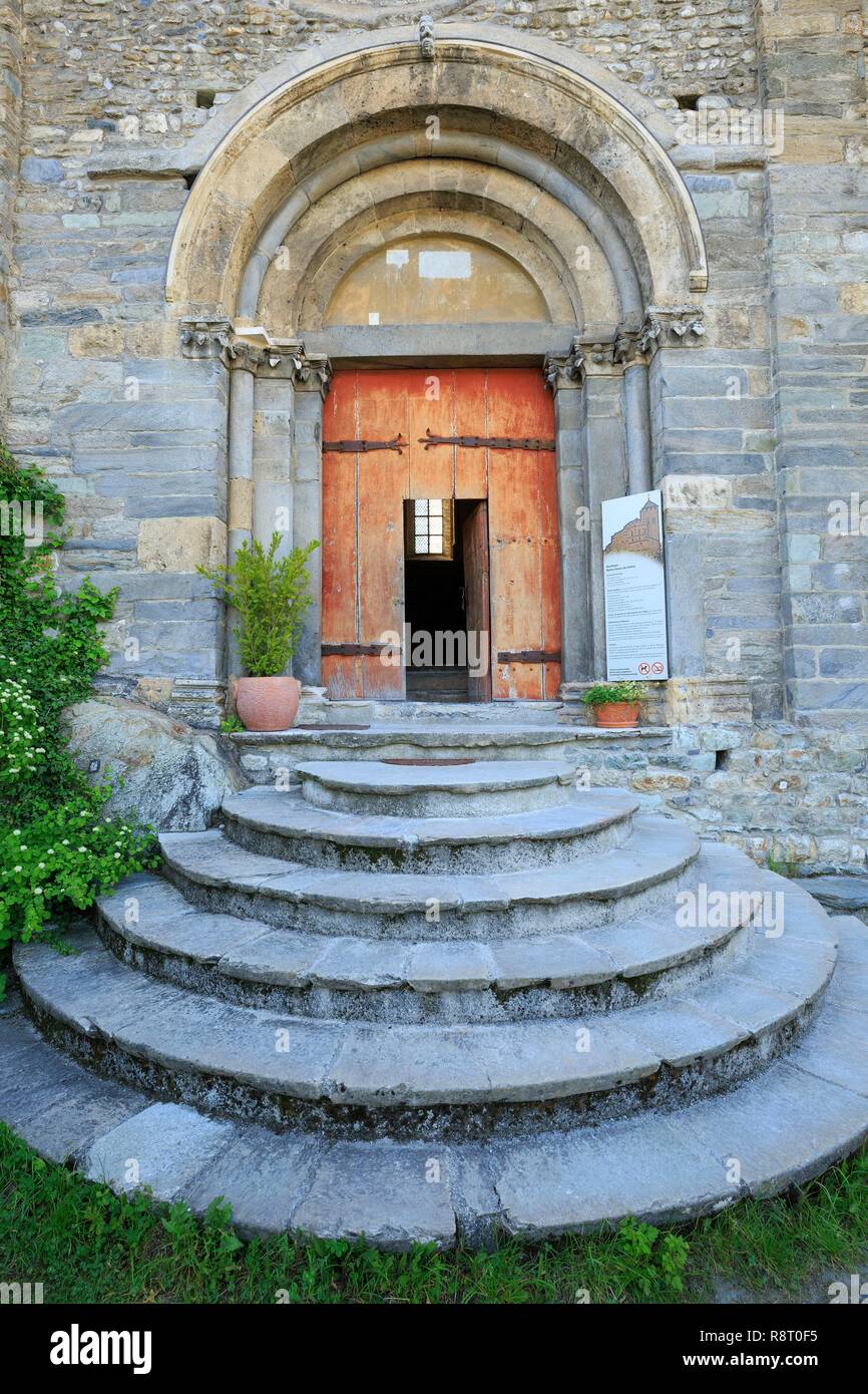 La Suisse, canton du Valais, Sion, Basilique de Notre-Dame de Valère (XIII) Banque D'Images