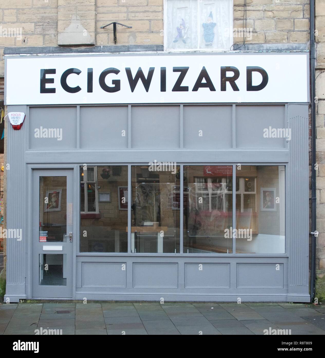 Un e-cig shop à Buxton, Derbyshire Banque D'Images