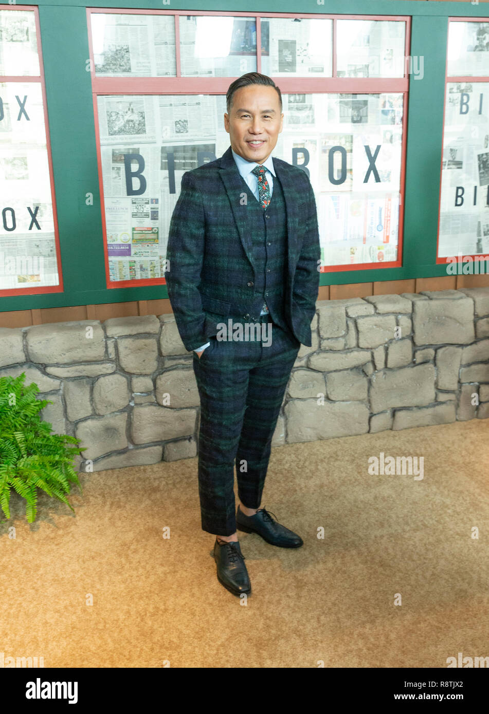 New York, États-Unis. 25Th Dec 2018. New York, NY - 17 décembre 2018 : BD Wong assiste à la projection de New York 'Bird Box' à l'Alice Tully Hall, Lincoln Center Crédit : lev radin/Alamy Live News Banque D'Images