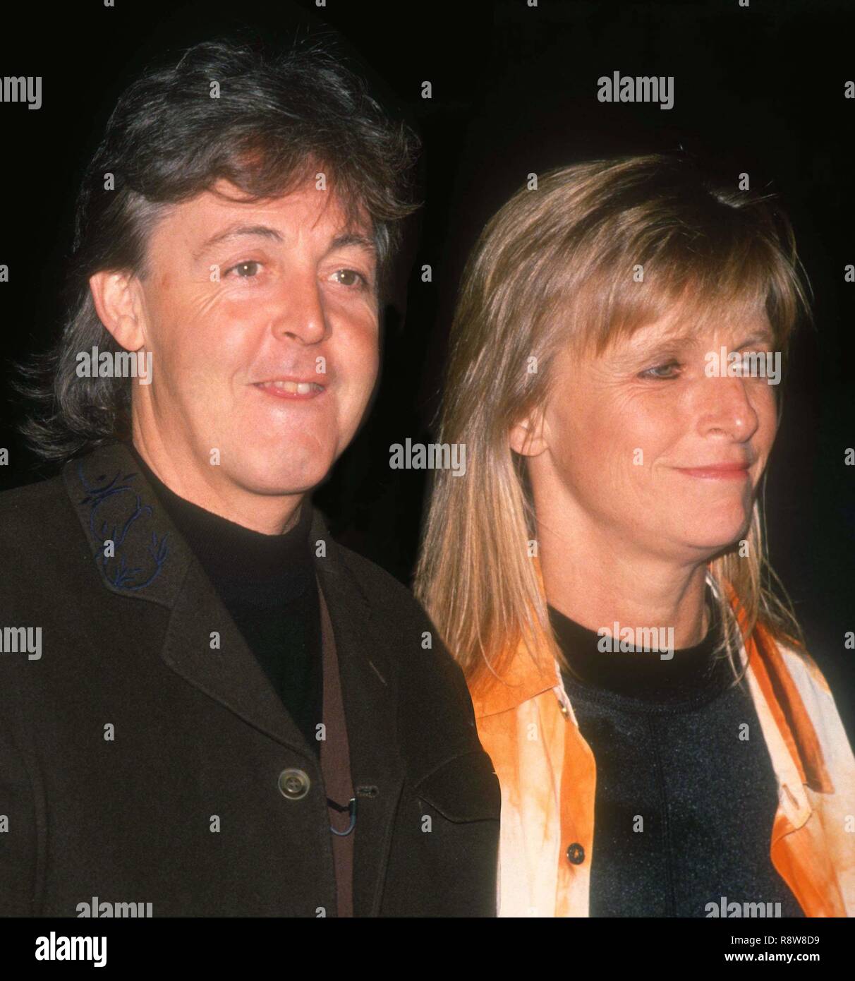 Paul McCartney Linda McCartney sans date Photo de John Barrett/PHOTOlink Banque D'Images