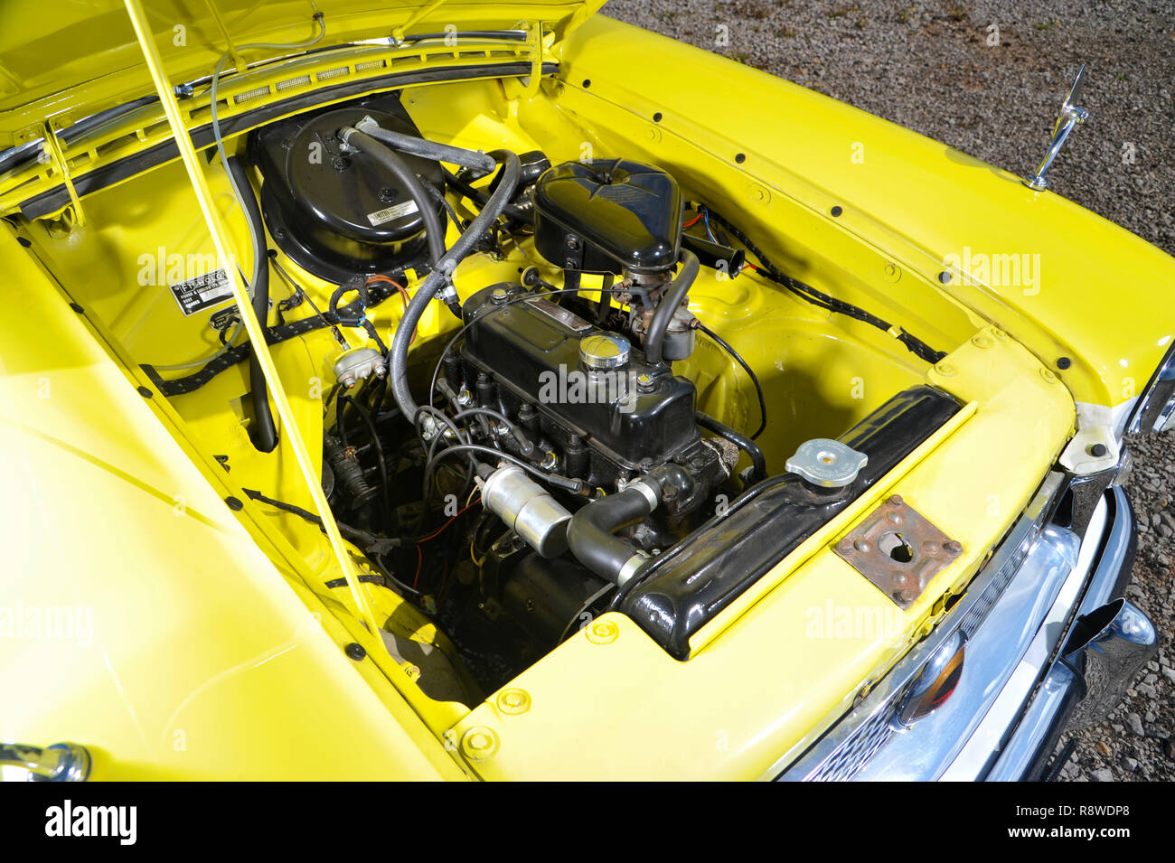 Austin/Nash Metropolitan (1953-1961) petite voiture d'Anglo American Banque D'Images