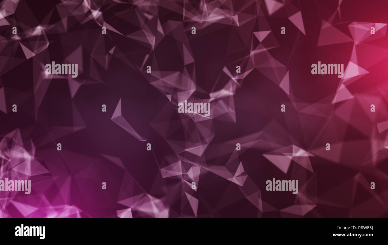 Poly faible fond géométrique Banque D'Images