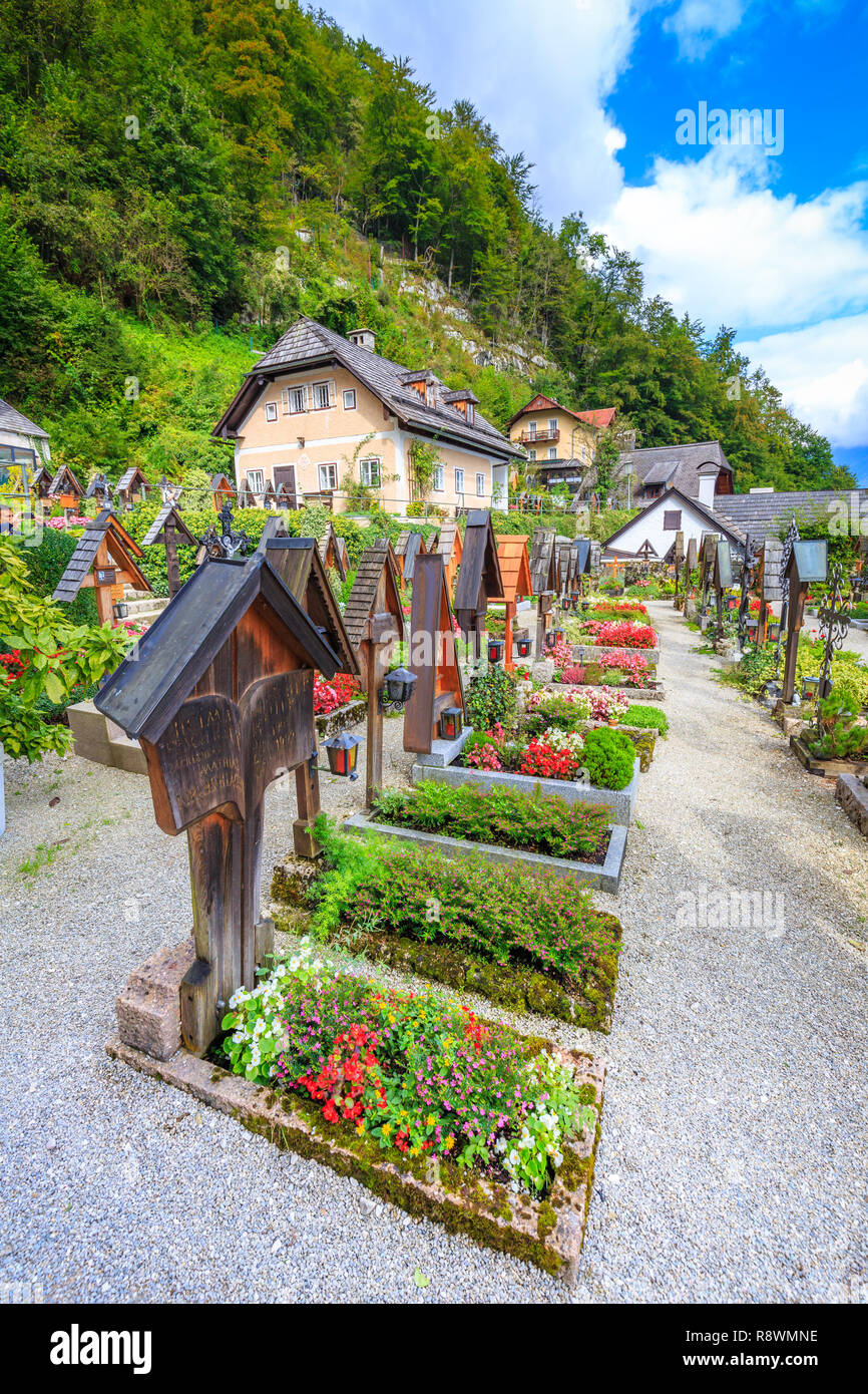 Hallstatt, Autriche Banque D'Images