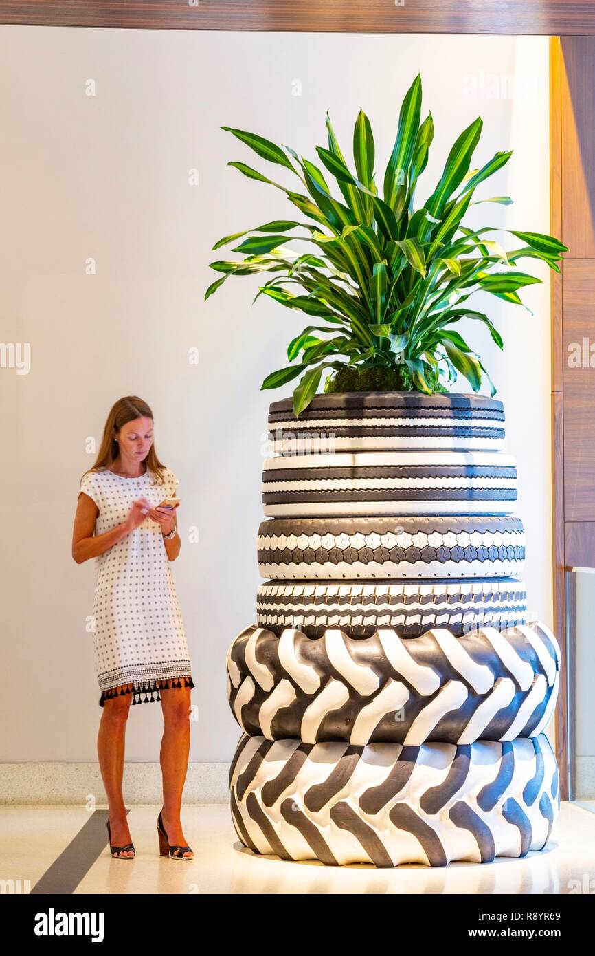 États-unis, Floride, Miami, Nobu Hotel Banque D'Images