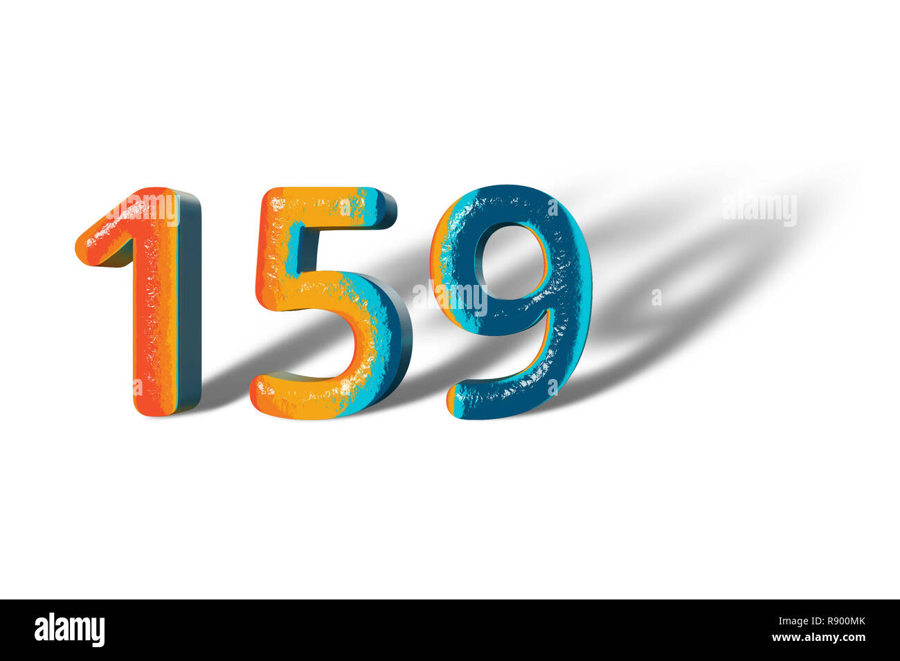 Number 159 Banque d'image et photos - Alamy