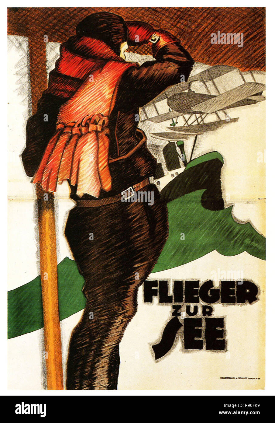 Belgique ww1 Grande affiche allemande de 1917 | G.b.r