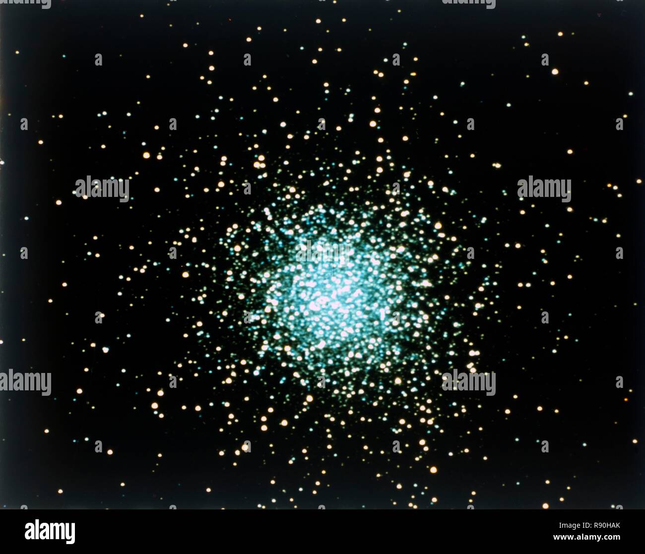 Amas globulaire d'hercule. Organisateur : la NASA. Banque D'Images