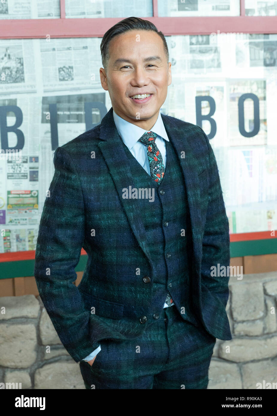 BD Wong assiste à la projection de New York 'Bird Box' à l'Alice Tully Hall, Lincoln Center (photo de Lev Radin / Pacific Press) Banque D'Images