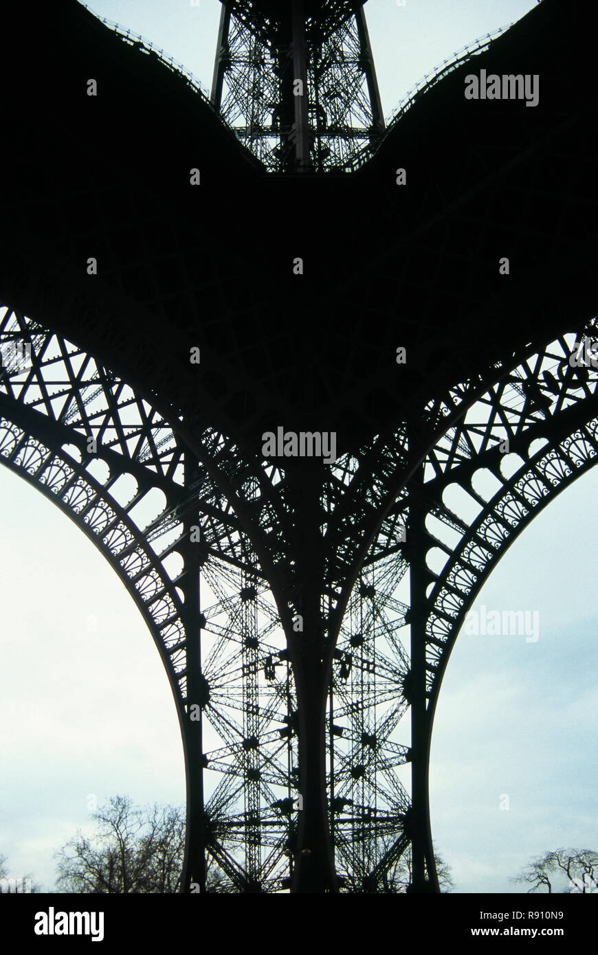 Tour Eiffel, Eiffel Tower, Paris, France Banque D'Images