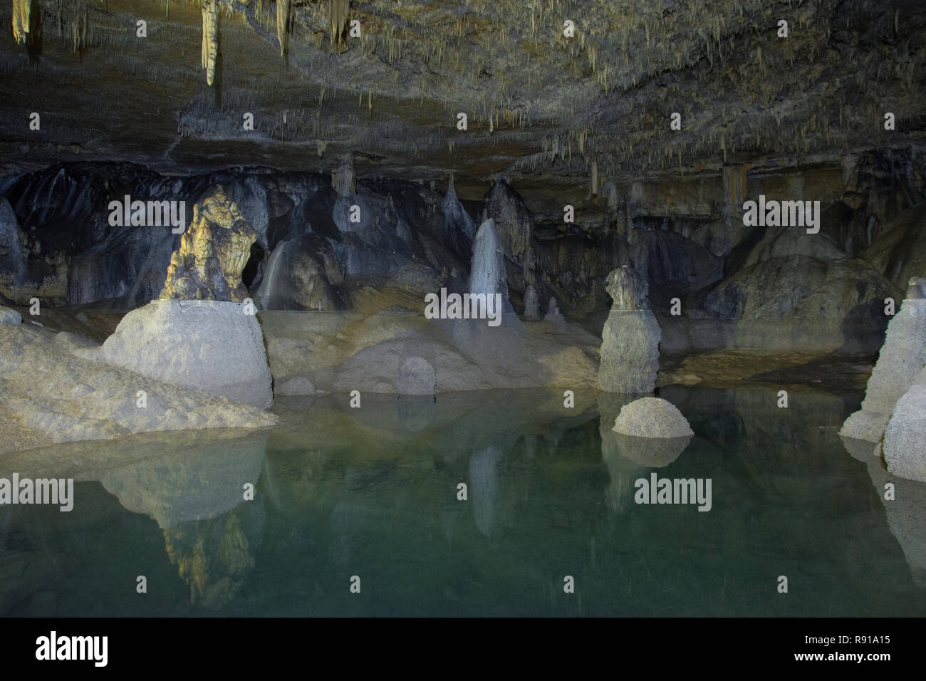 Cueva de los Cristinos, Navarra, Espagne Banque D'Images