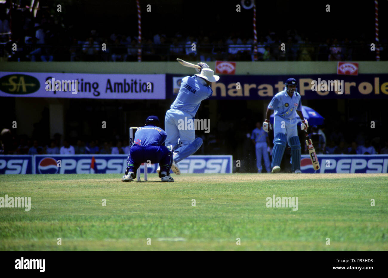 L'Inde Sri Lanka Cricket Banque D'Images