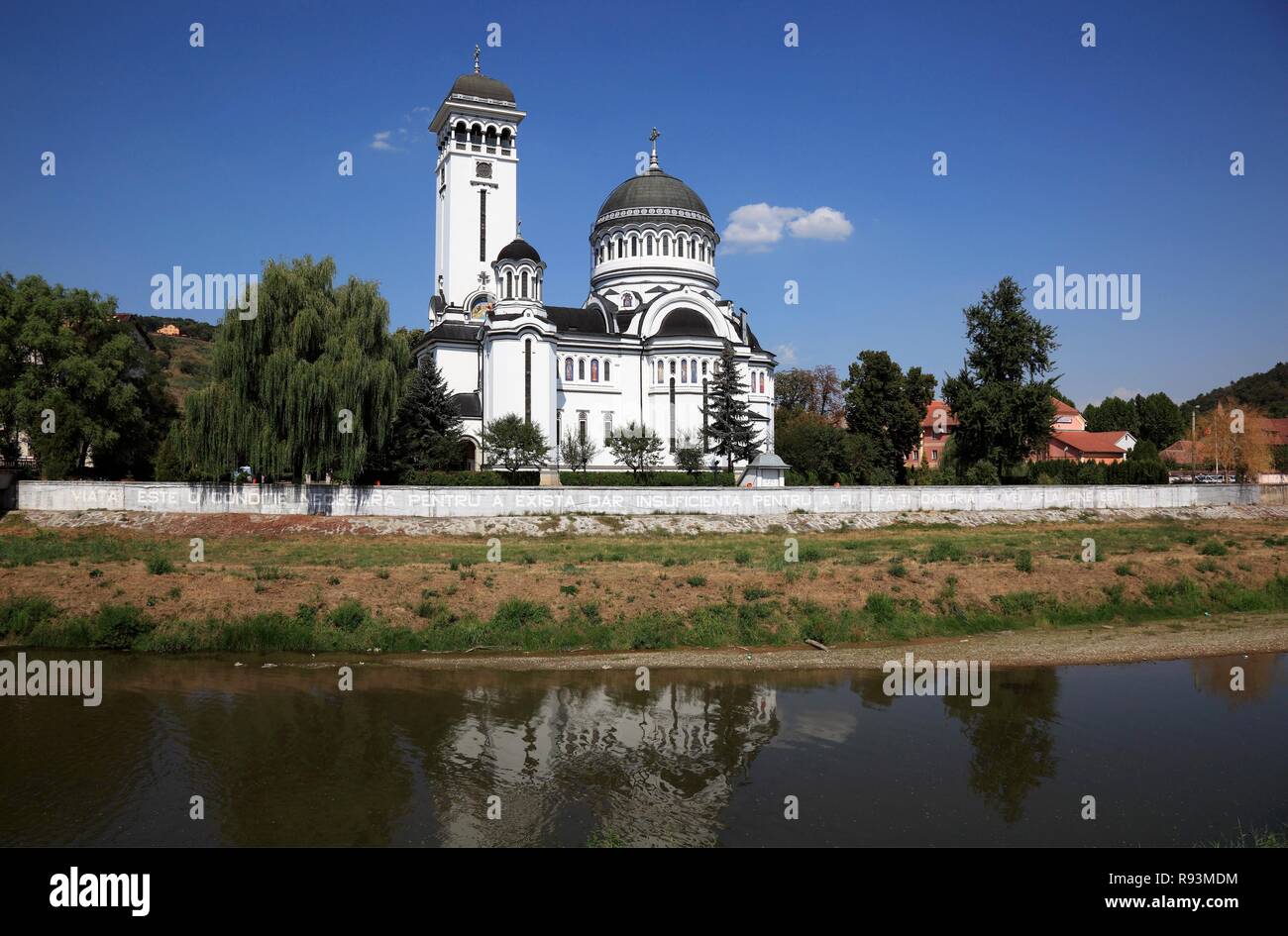 La Cathédrale de Sainte Trinité orthodoxe Sfanta Treime, Sighisoara, oder Schäßburg, Mures, Siebenbürgen, Roumanie Banque D'Images