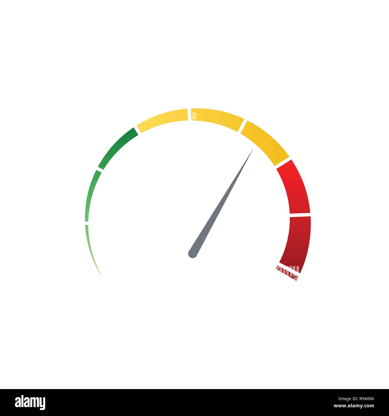 L'icône de l'indicateur Illustration de Vecteur