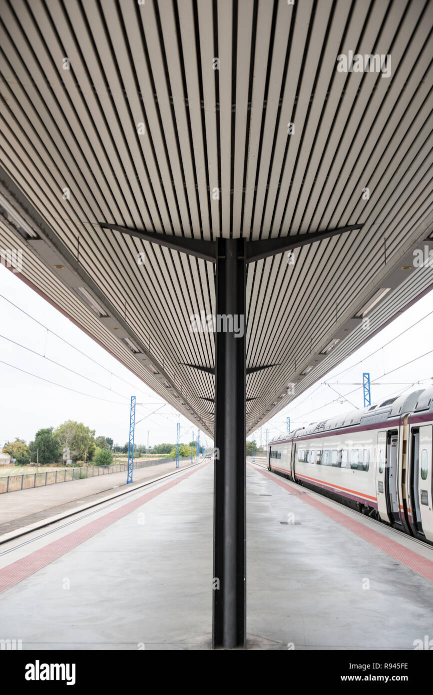 Image de Rail Station Banque D'Images