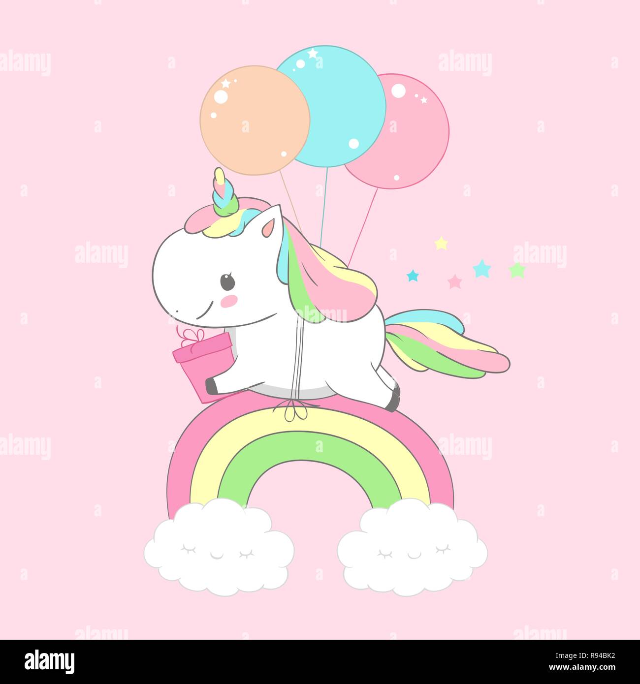 Licorne Holding Present Sur Carte D Anniversaire Arc En Ciel Heureux Petit Poney Voler Sur Ballon De Souhaits De L Enfant De L Affiche De Magic Sur Fond Rose Image Vectorielle Stock Alamy Licorne Holding Present Sur Carte D Anniversaire Arc En Ciel Heureux Petit Poney Voler Sur Ballon De Souhaits De L Enfant De L Affiche De Magic Sur Fond Rose Image Vectorielle Stock Alamy