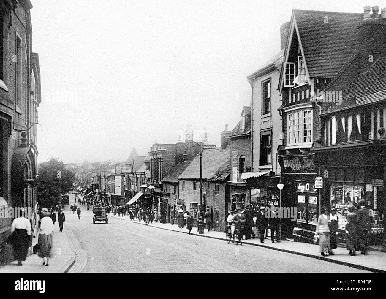 Mill Street, Sutton Coldfield Banque D'Images