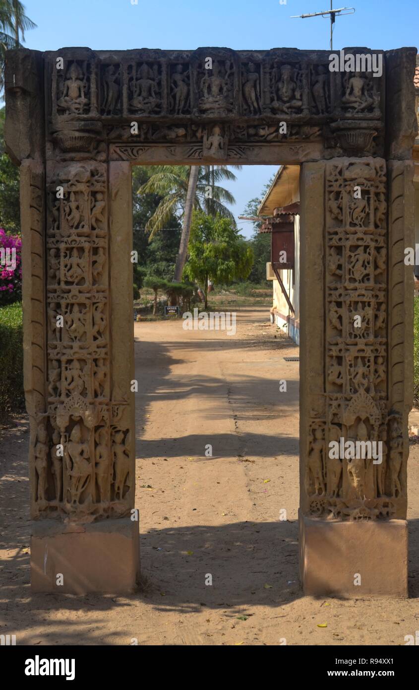 8e siècle arch-Palace-Bhuj Gujarat-India/Sharad Baug Banque D'Images