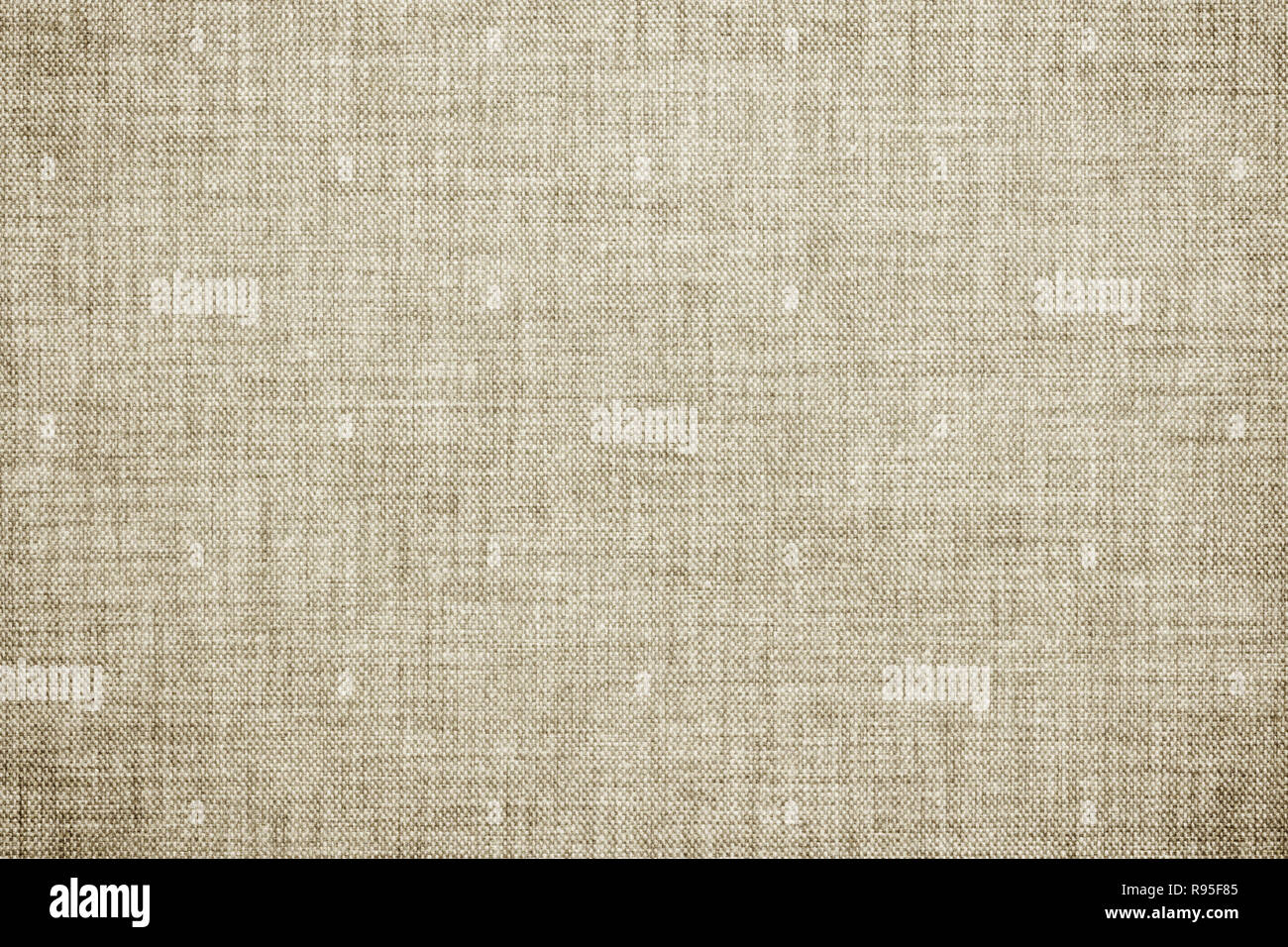 Le linge de couleur blanche ou texture de fond toile vintage Banque D'Images