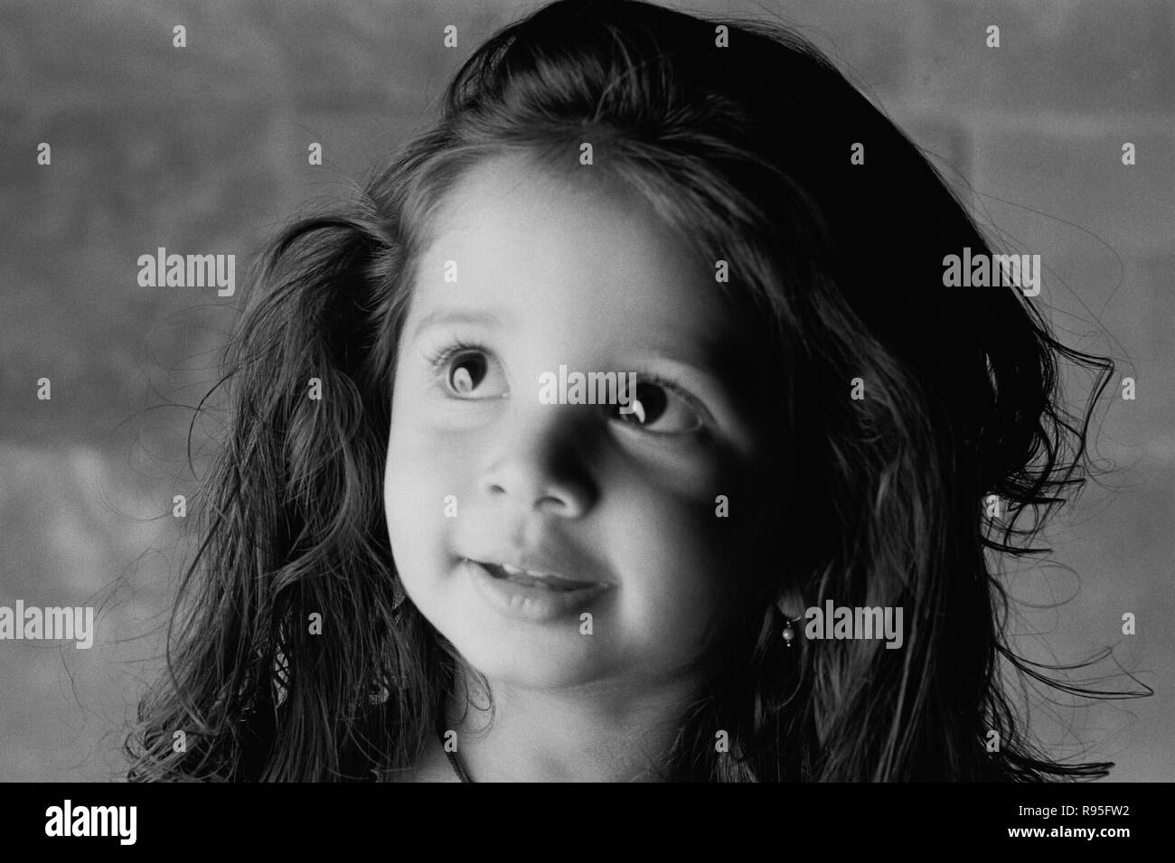 Baby Girl - MR Banque D'Images