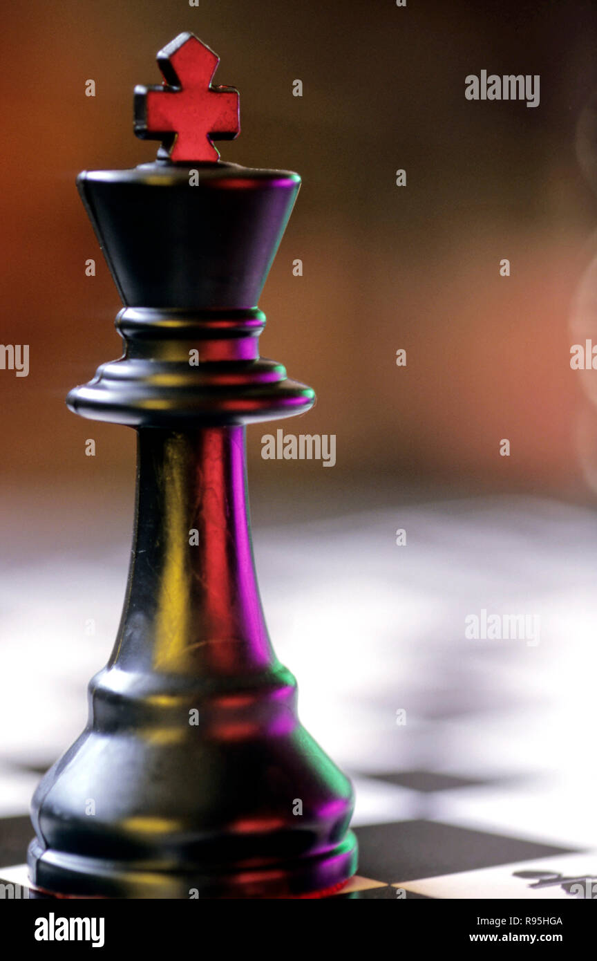 Pièce clé d'échecs roi Banque D'Images
