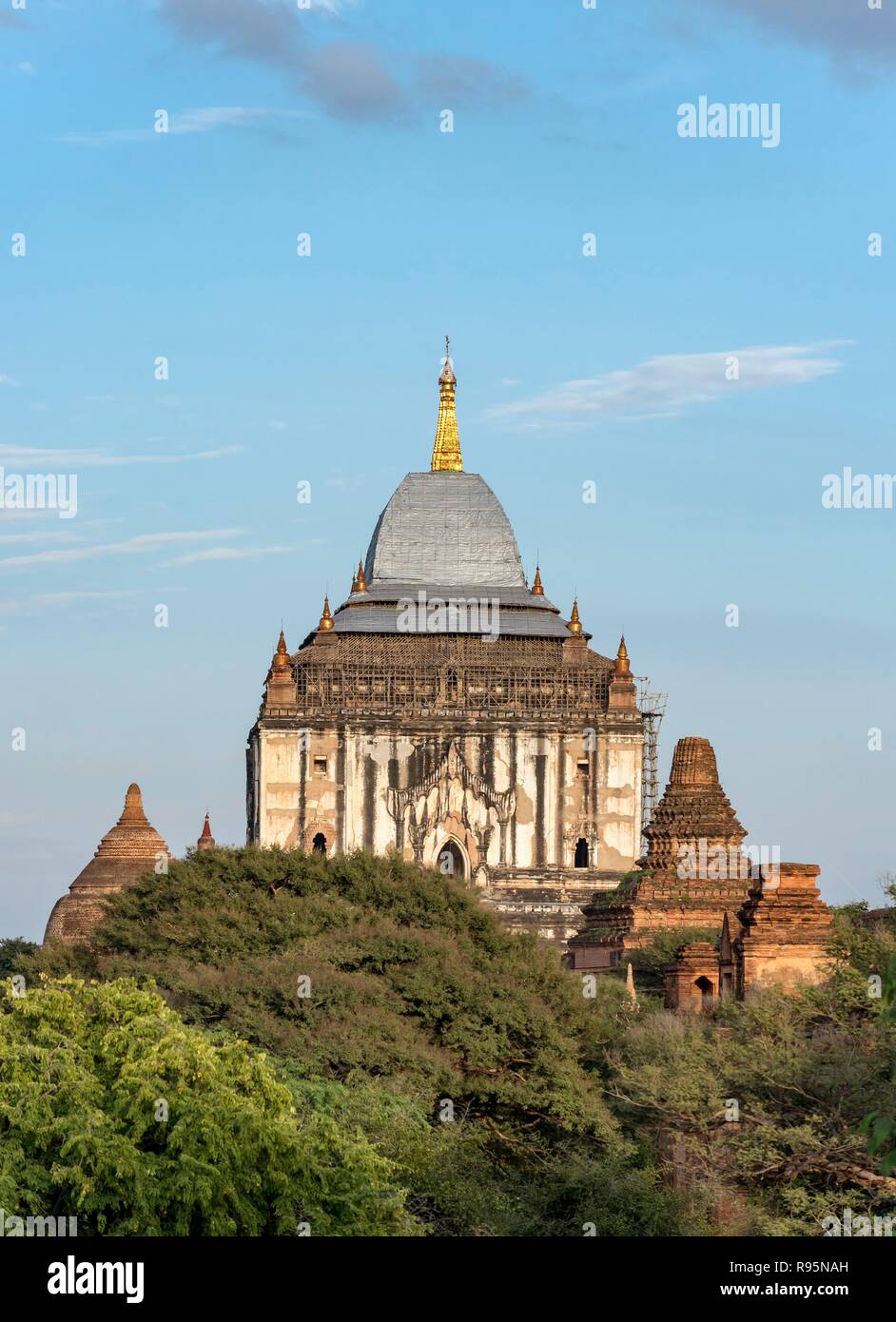 Temple Thatbyinnyu, Bagan, Myanmar, Birmanie Banque D'Images
