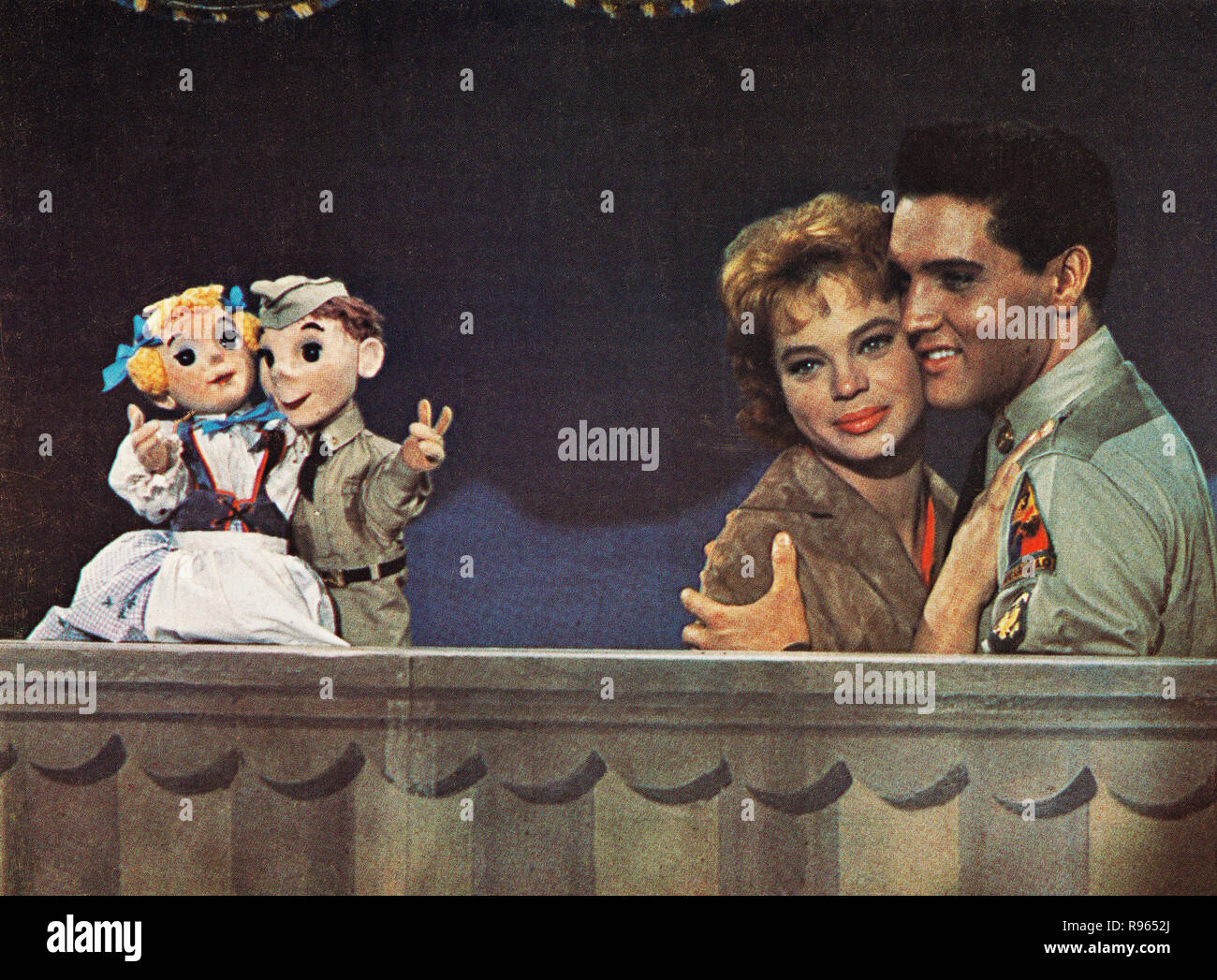 G.I. Blues, aka : Cafe Europa, USA 1960, Regie : Norman Taurog, acteurs : Juliet Prowse, Elvis Presley Banque D'Images