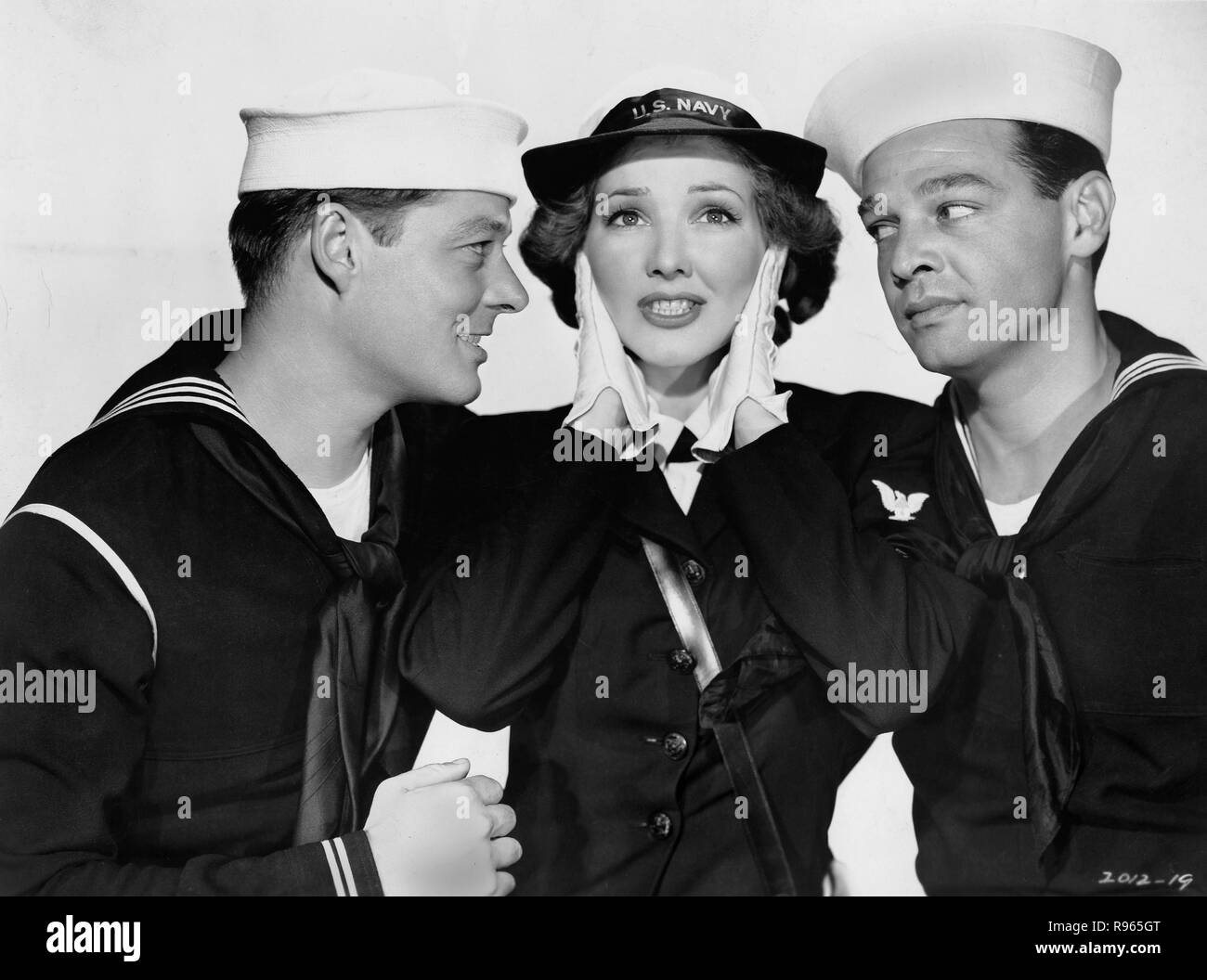 La Marine Way, USA 1944, Regie : William Berke, acteurs : Willliam Bill Henry, Jean Parker, Robert Lowery Banque D'Images