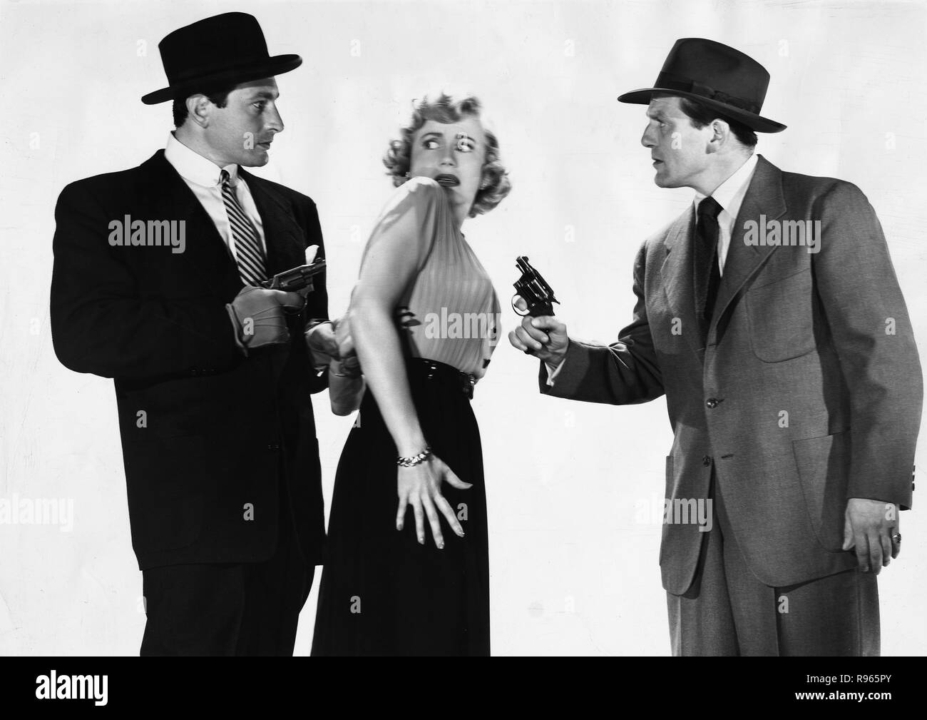 La marge étroite, alias : Um Haaresbreite, USA 1952, Regie : Richard Fleischer, acteurs : Jacqueline White Banque D'Images