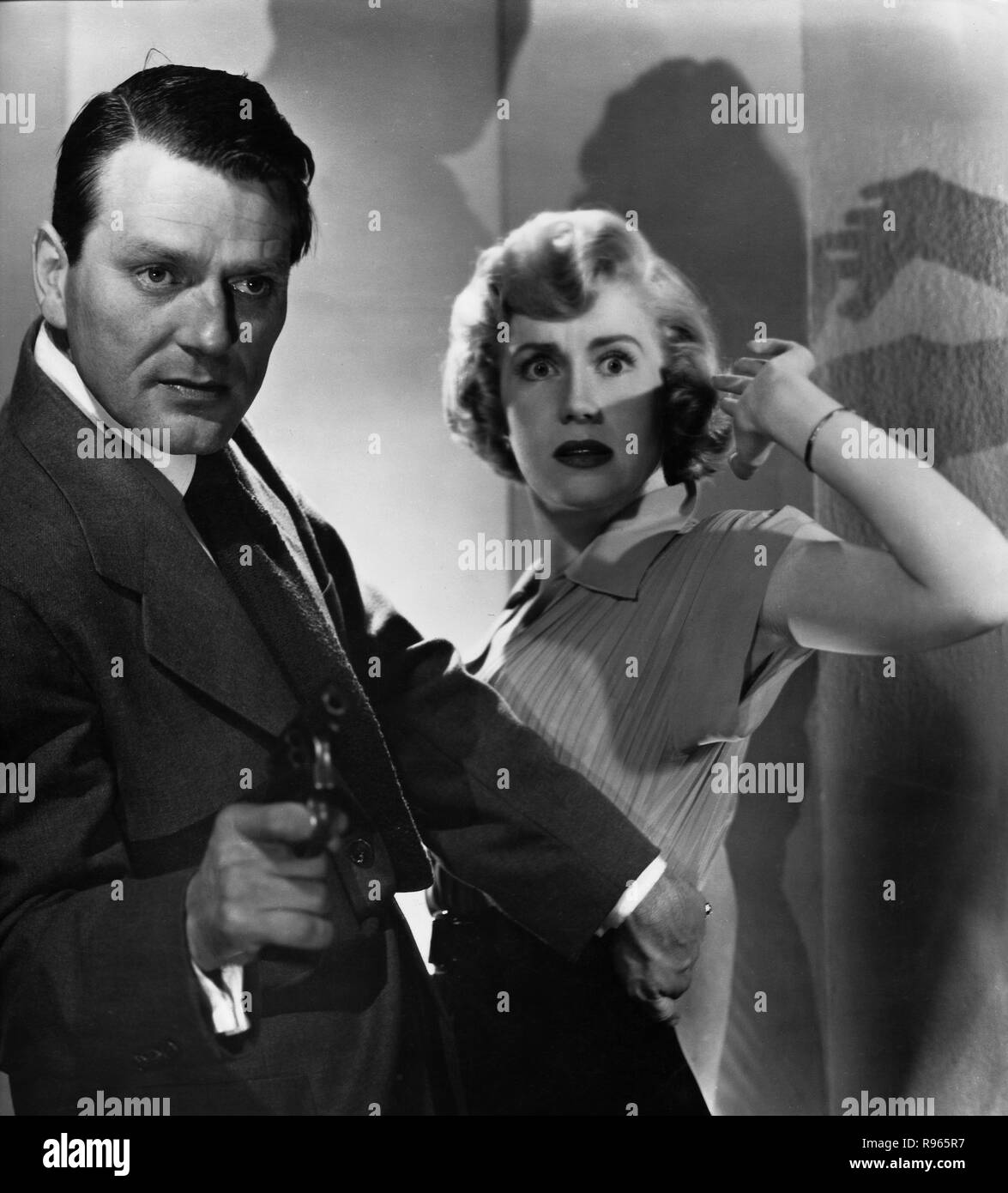 La marge étroite, alias : Um Haaresbreite, USA 1952, Regie : Richard Fleischer, acteurs : Charles McGraw, Jacqueline White Banque D'Images