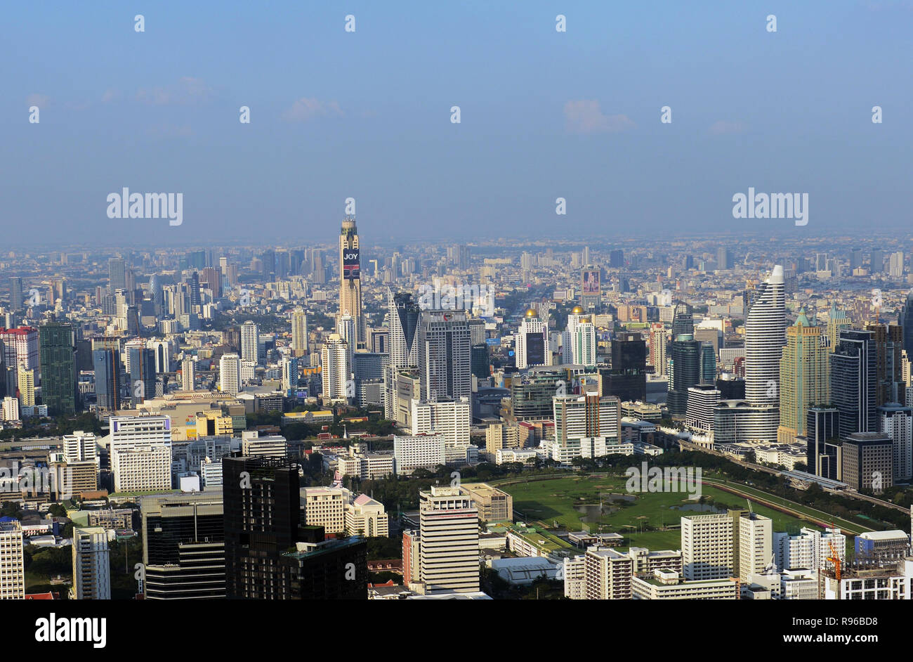 Le Baiyoke Tower II est le 2e plus grand bâtiment à Bangkok. Banque D'Images
