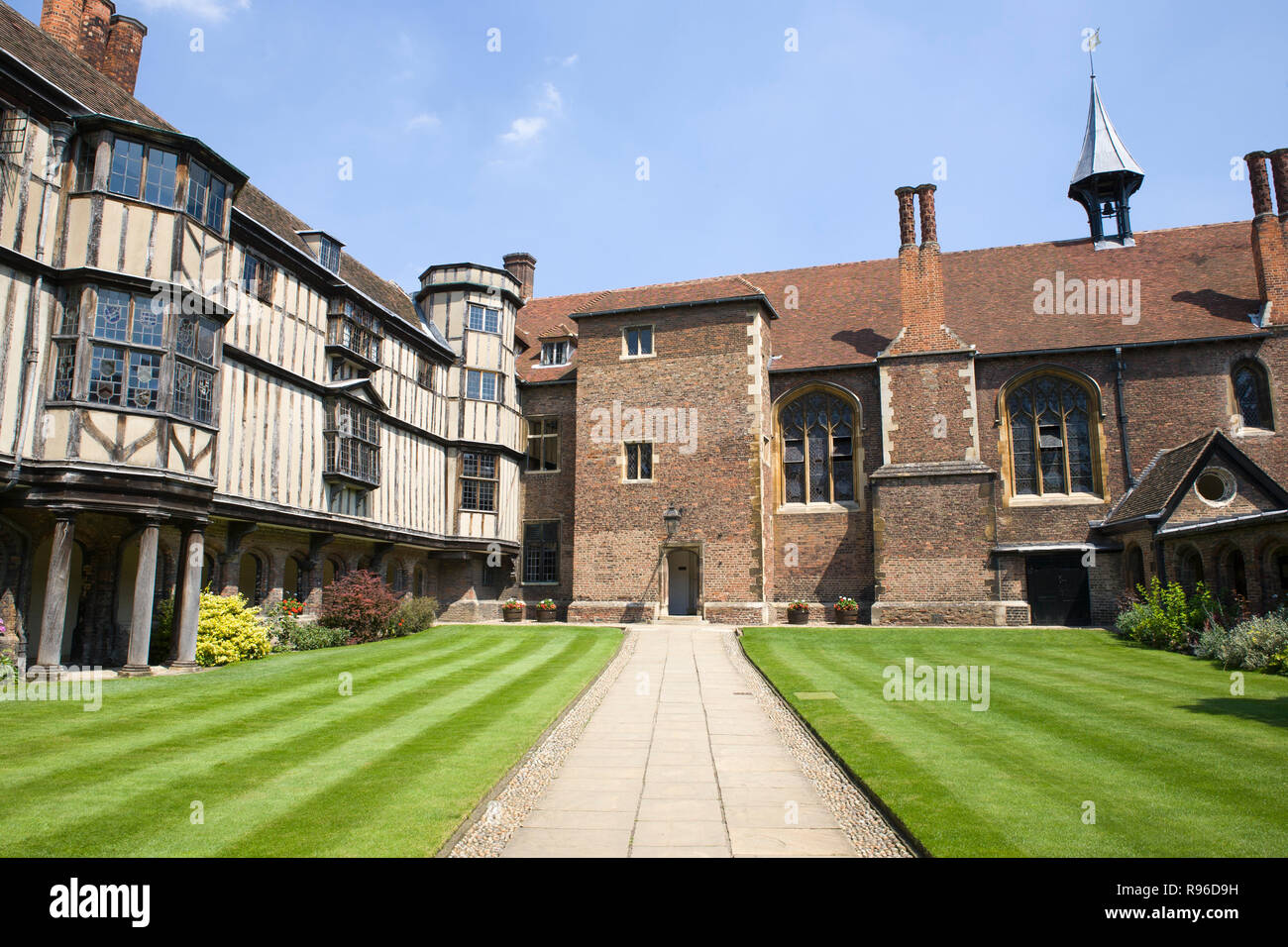 Queens College, Université de Cambridge, Royaume-Uni Banque D'Images