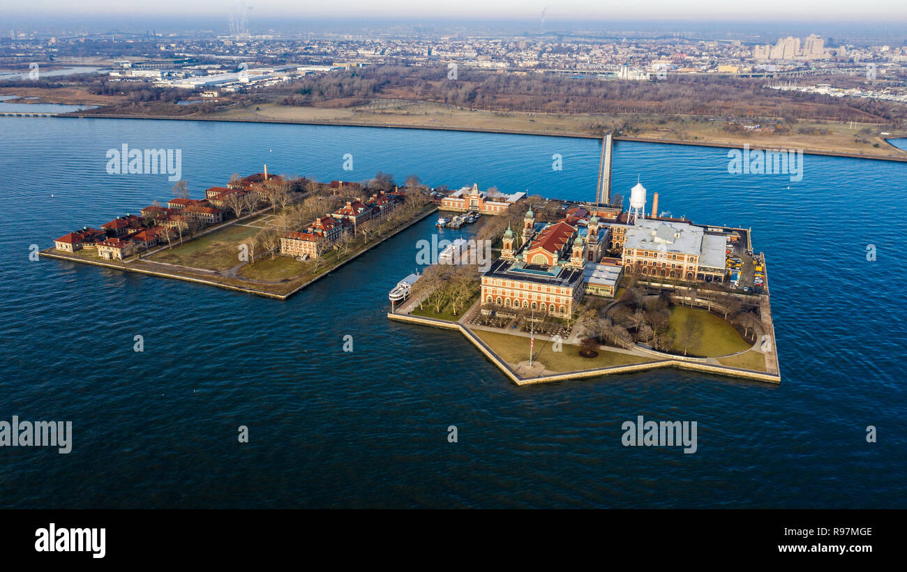 Ellis Island, New York City, NY, USA Banque D'Images