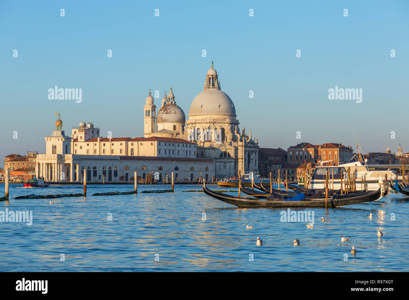 Santa Maria della Salute à Venise, Italie Banque D'Images