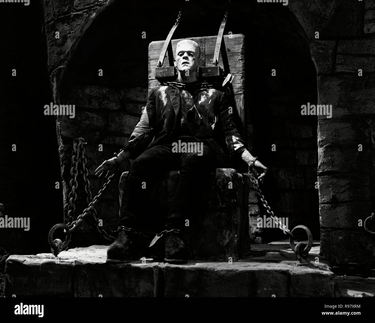 Boris karloff bride frankenstein 1935 Banque de photographies et d ...