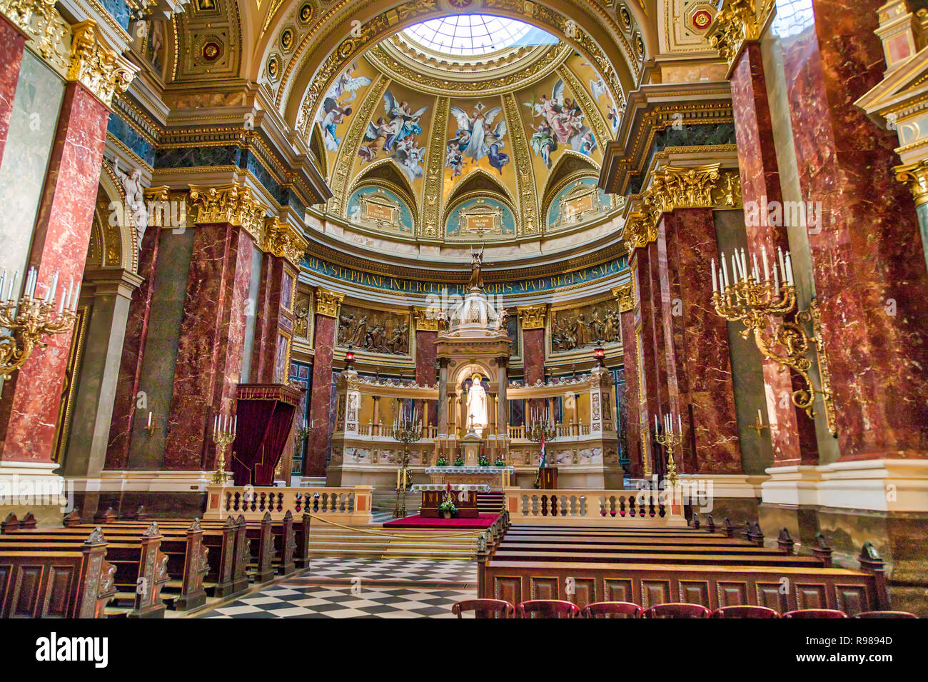St Stephen's Basilica Banque D'Images