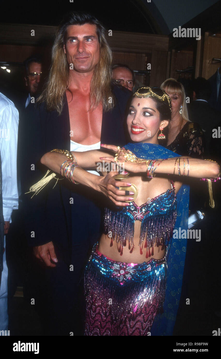 Los Angeles, CA - le 12 mai : Modèle Fabio Lanzoni assiste à l'Emporio de saoudite prestations le 12 mai 1993, à l'Emporio Armani à Beverly Hills, Californie. Photo de Barry King/Alamy Stock Photo Banque D'Images