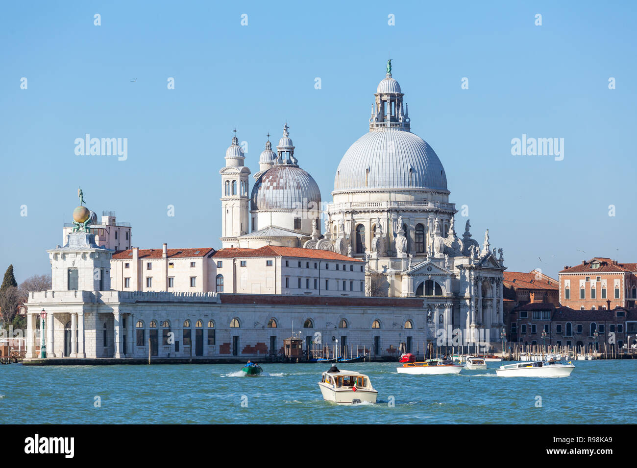 Santa Maria della Salute à Venise, Italie Banque D'Images