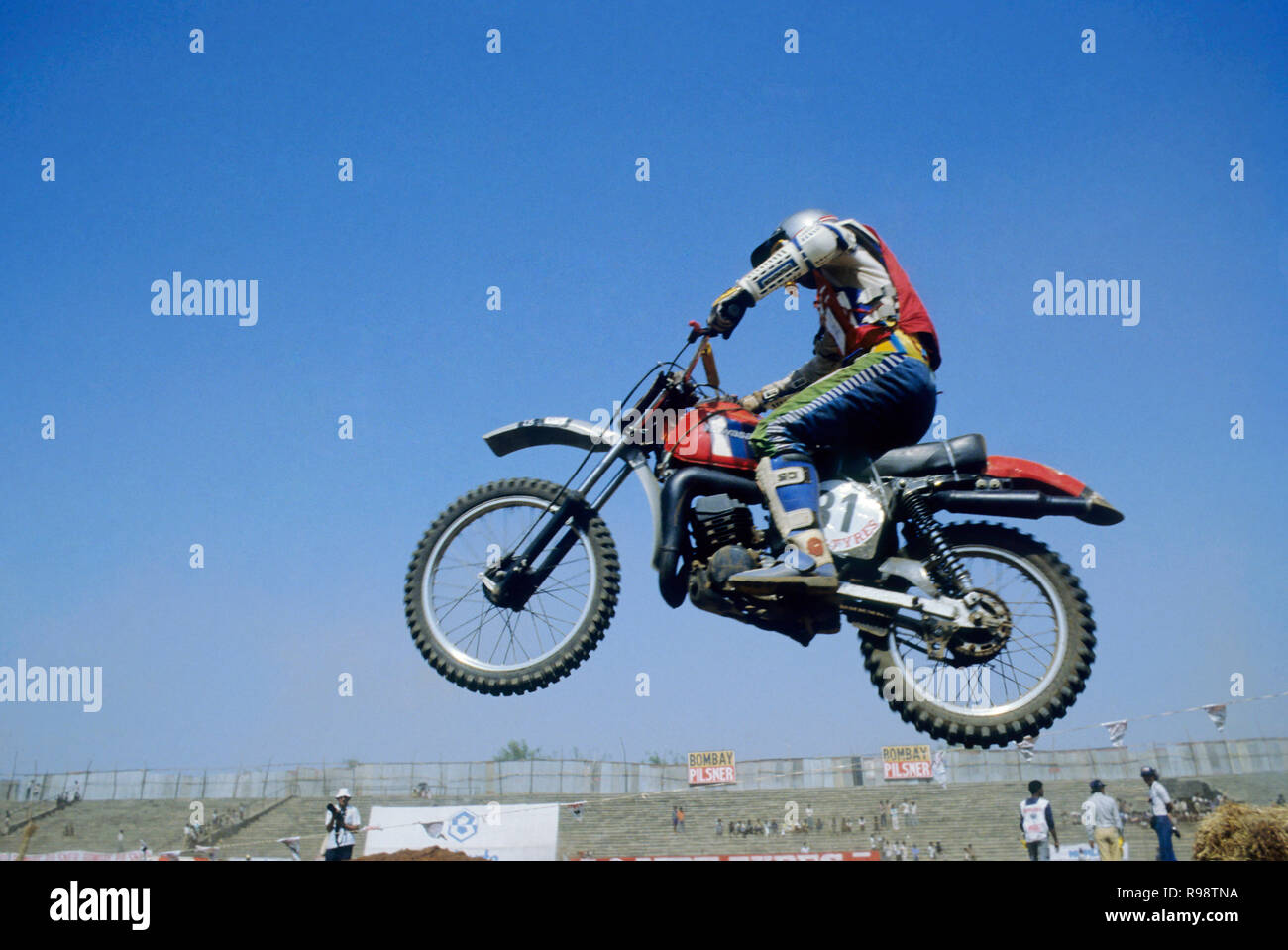 Course de moto Banque D'Images