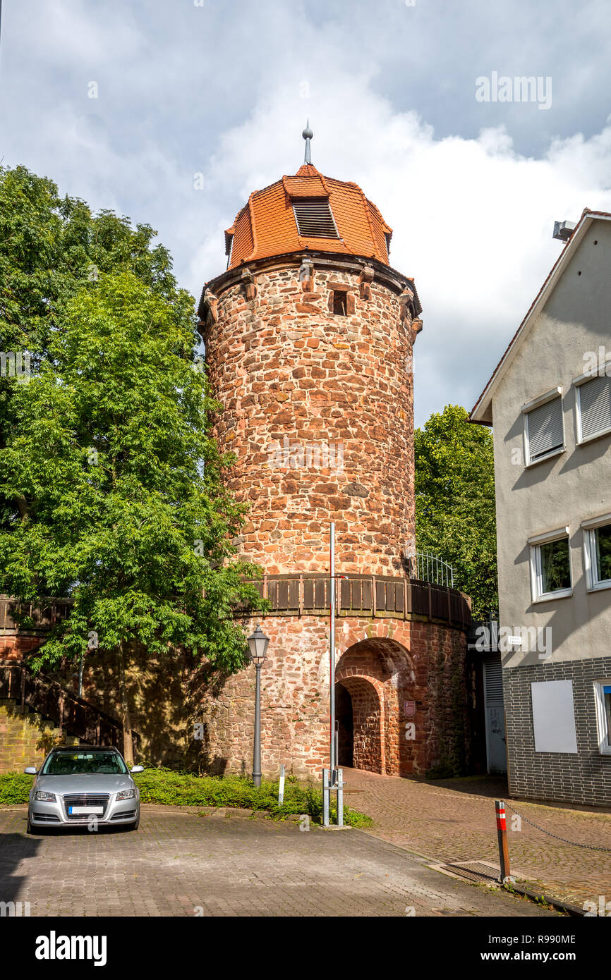 Klaus Tower, Bad Hersfeld, Allemagne Banque D'Images